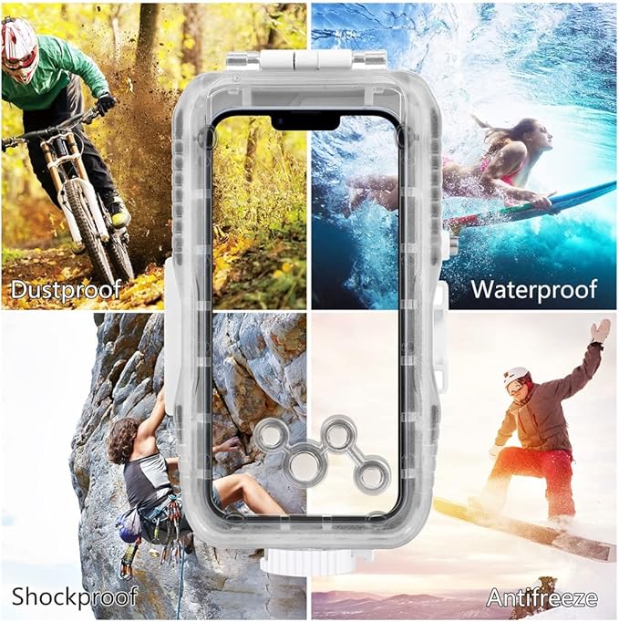 40 meters Sealed Waterproof iPhone Case